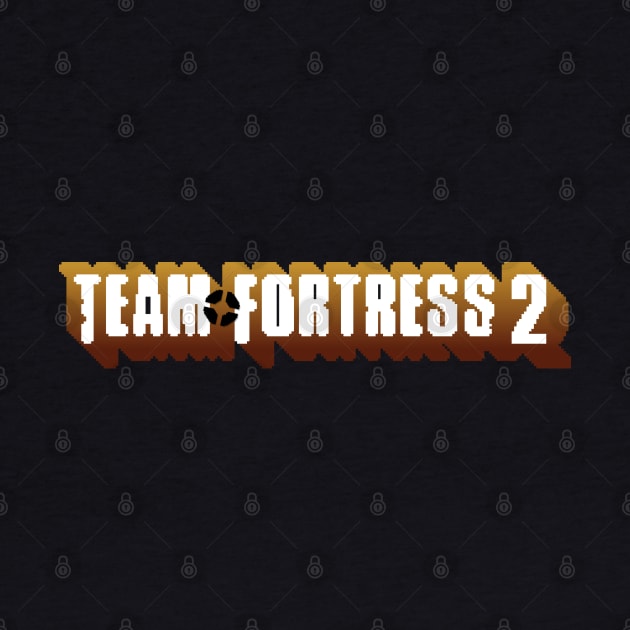 Pixel Team Fortress 2 Logo by Worlem
